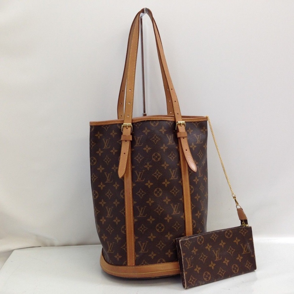 Louis Vuitton Brown Monogram Tote Bag 11013